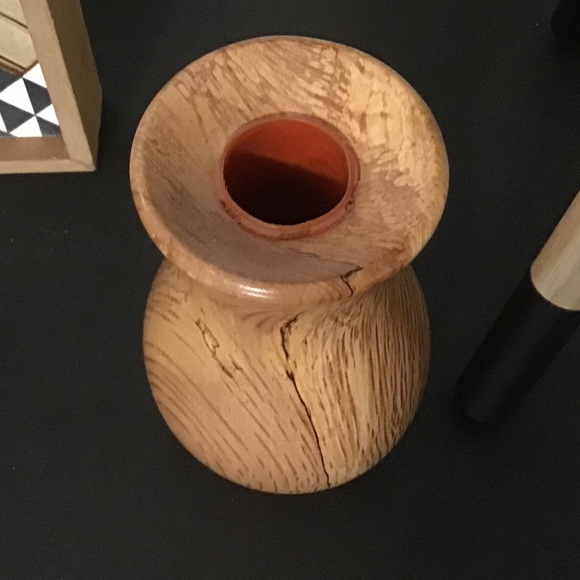 Beautiful wood flower vase - Picture 6 of 6